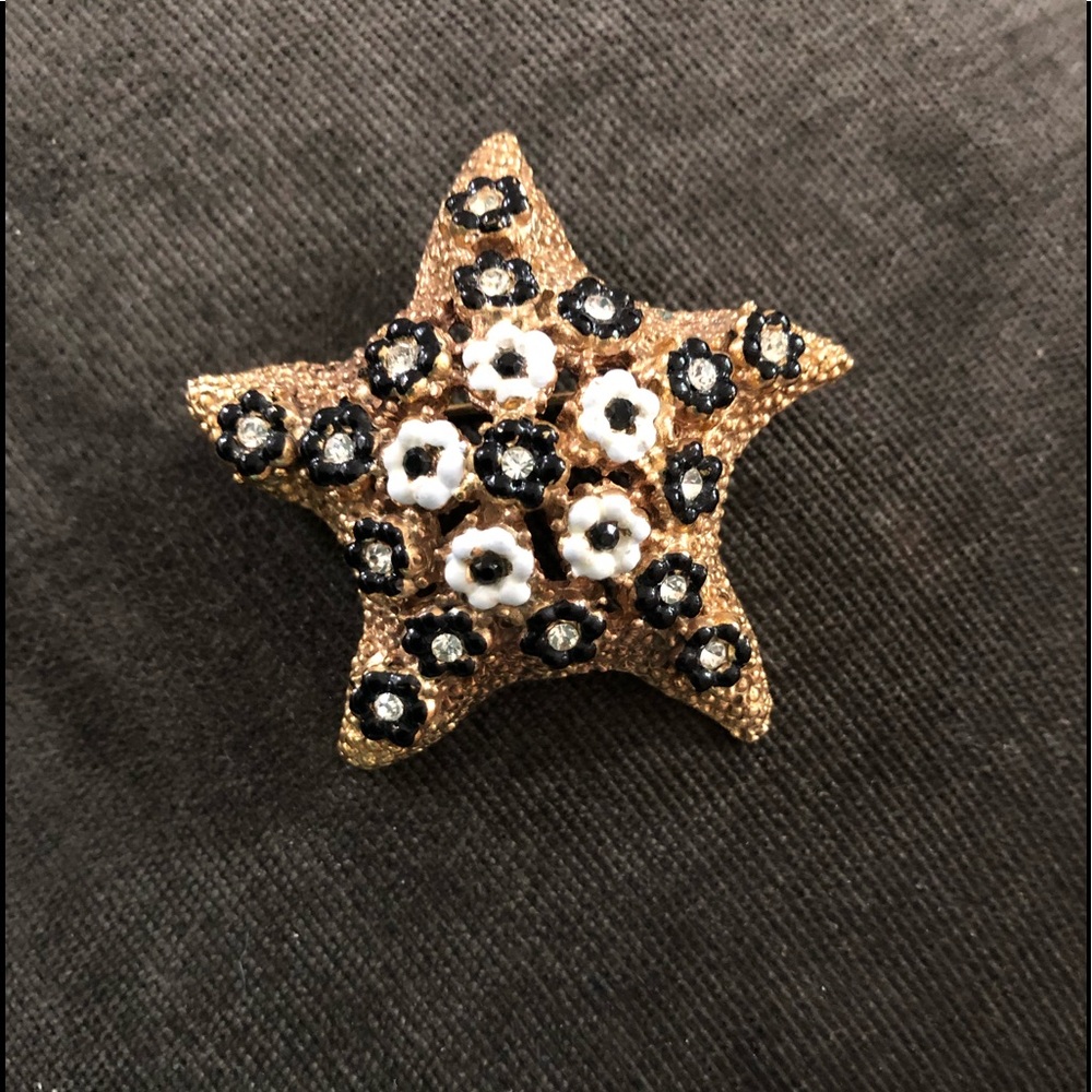 Har starfish brooch